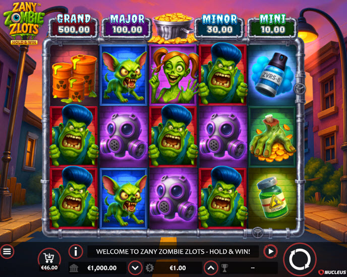 Zany Zombie Zlots