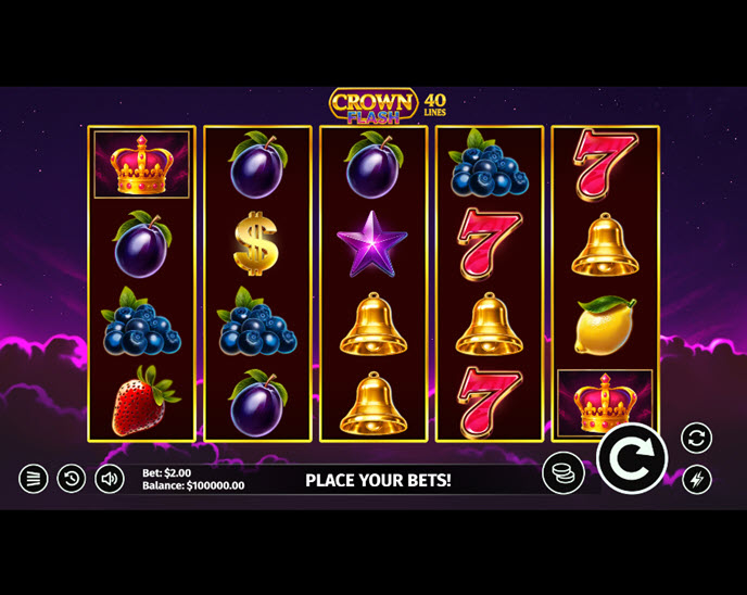 Crown Flash: 40 Lines