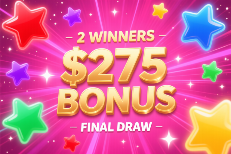 Финальный розыгрыш 275 USD от SpinBetter Casino для комьюнити 4LUCK