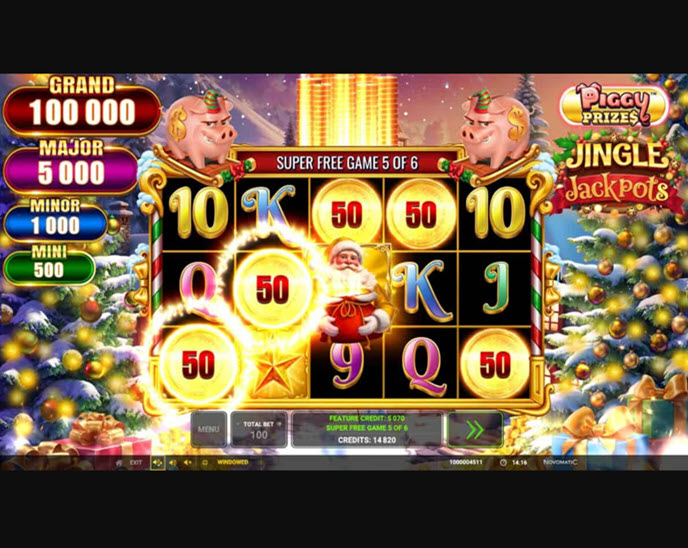 Piggy Prizes Jingle Jackpots