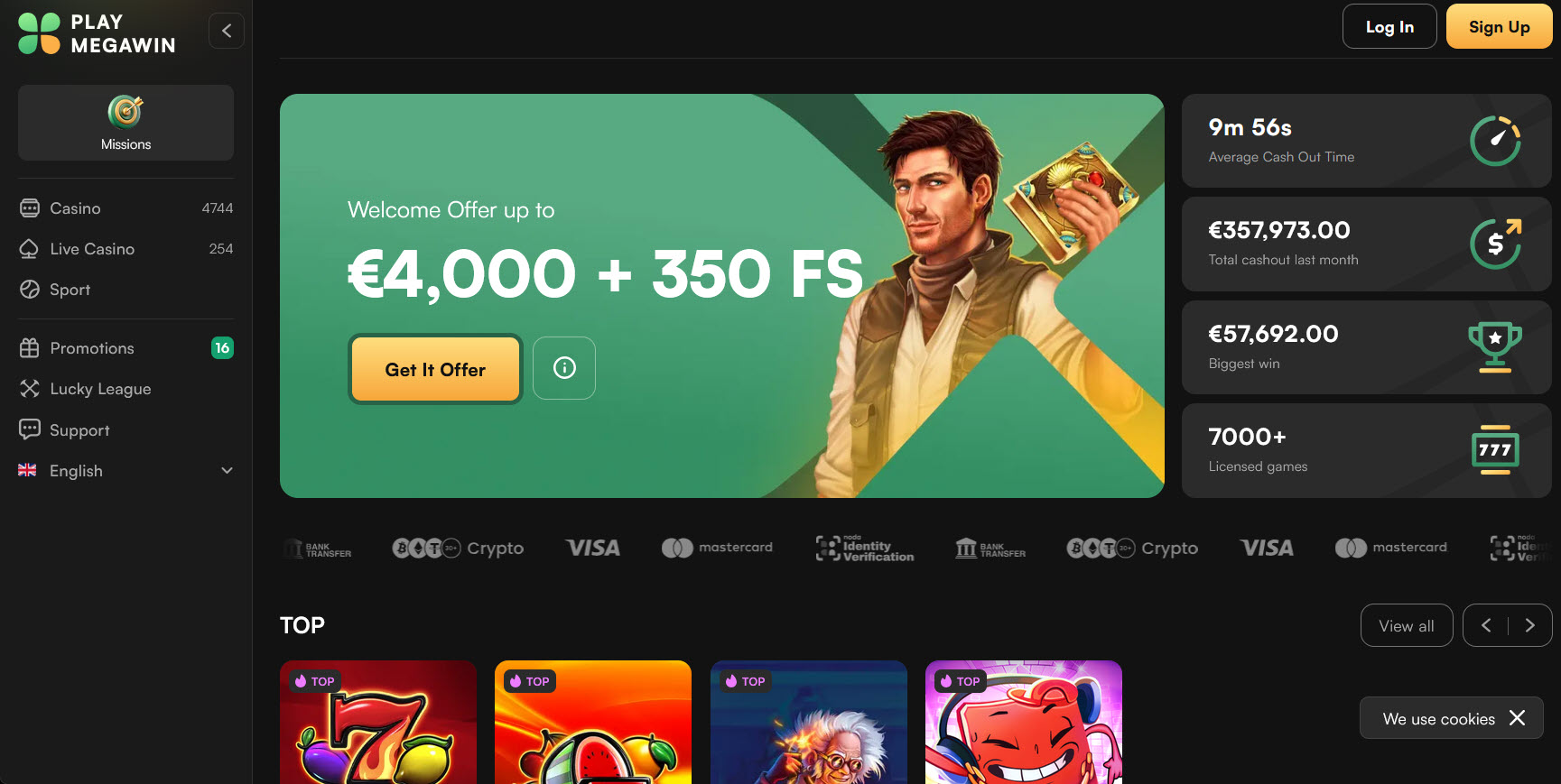 PlayMegawin Casino