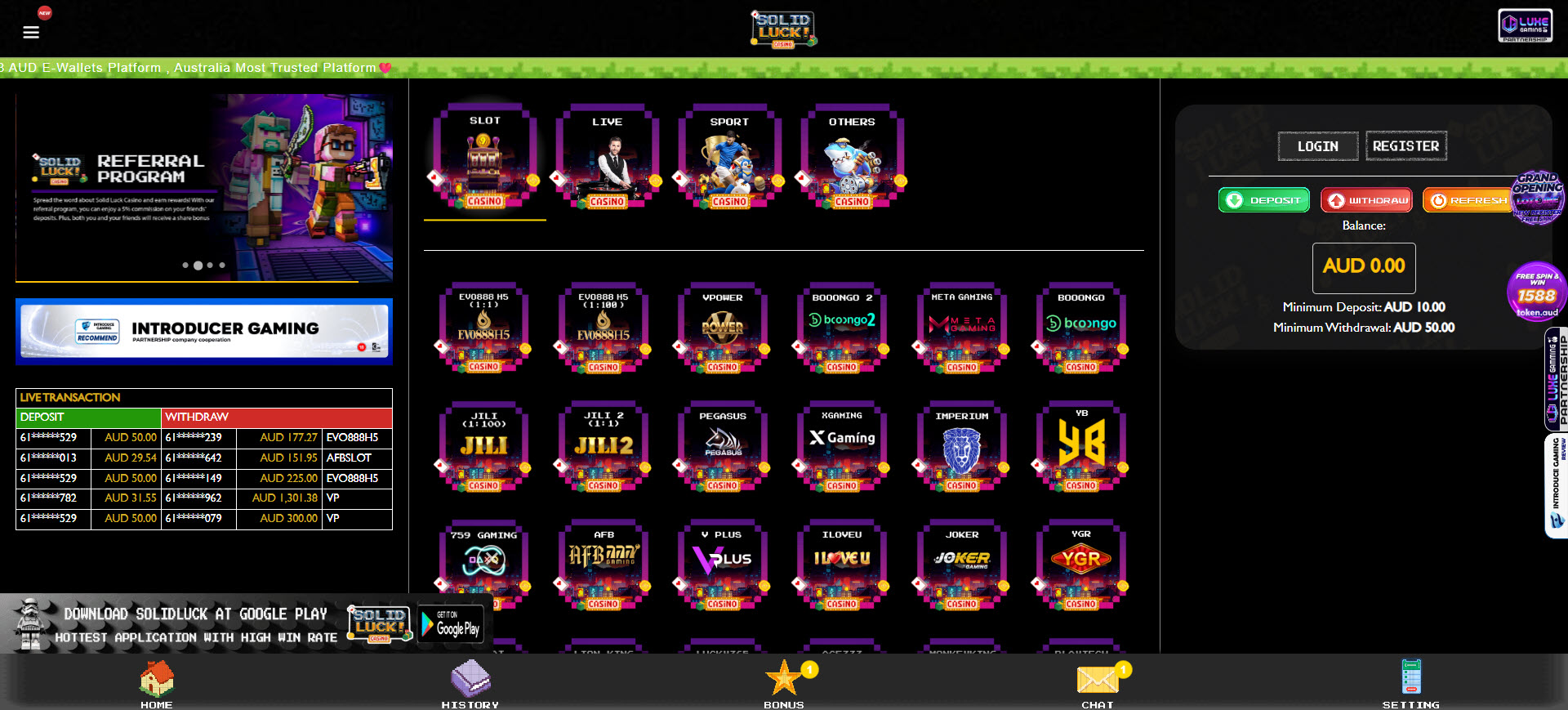 Solidluck Casino