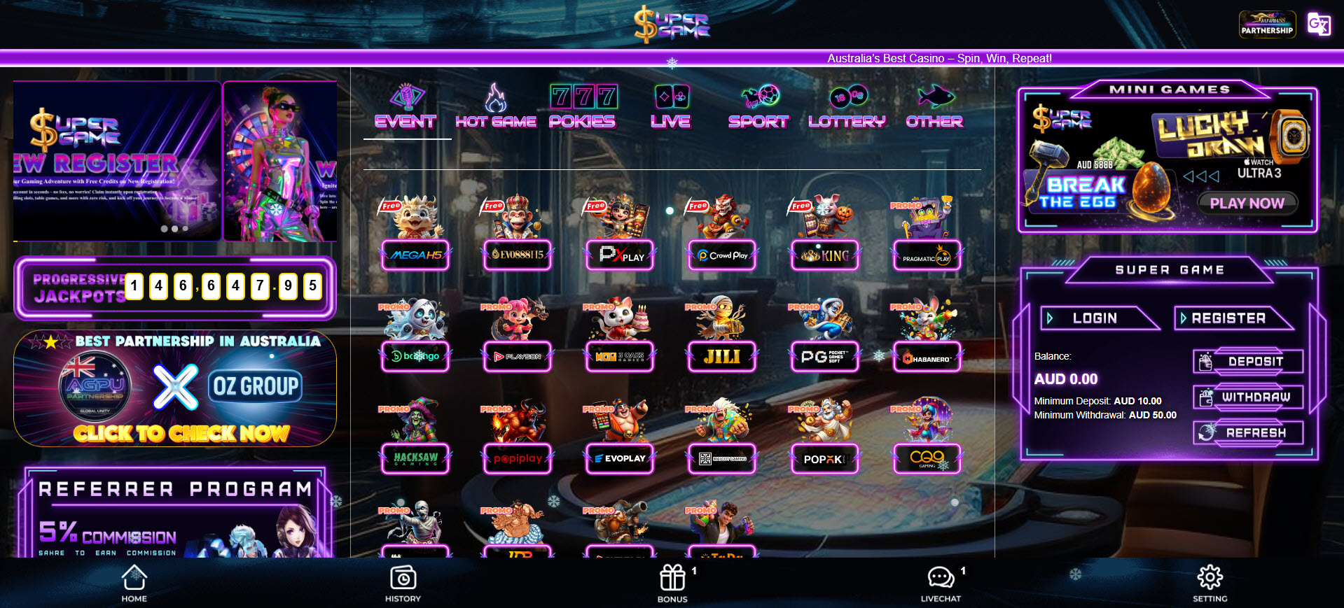 SuperGame Casino