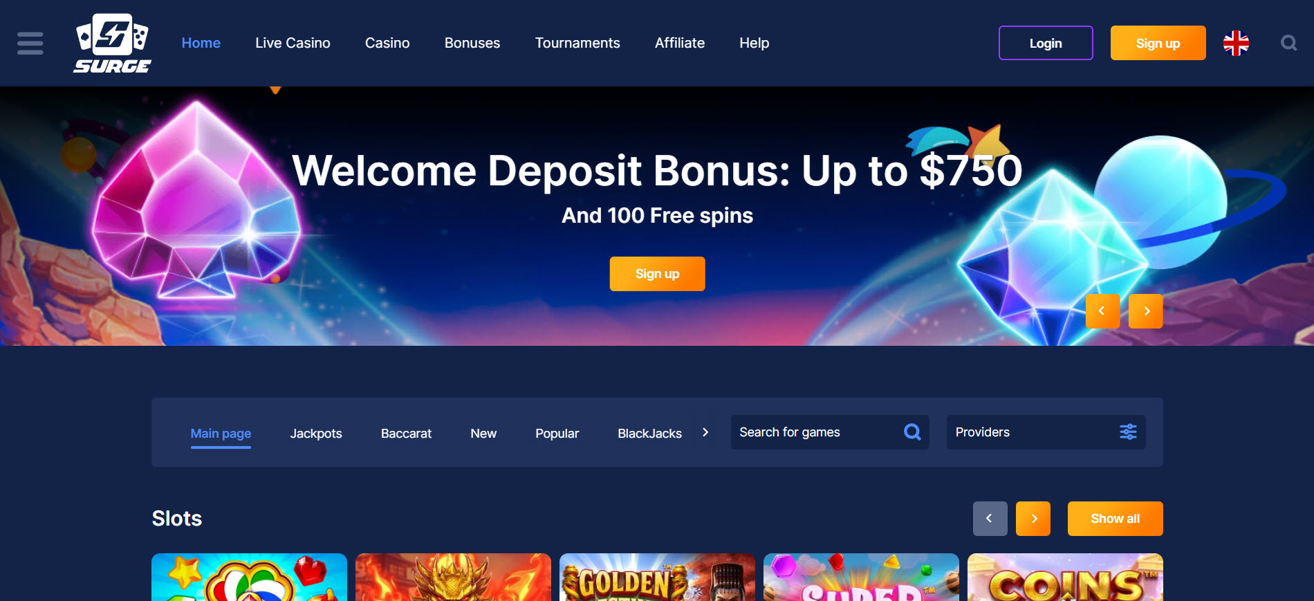 Surge Casino