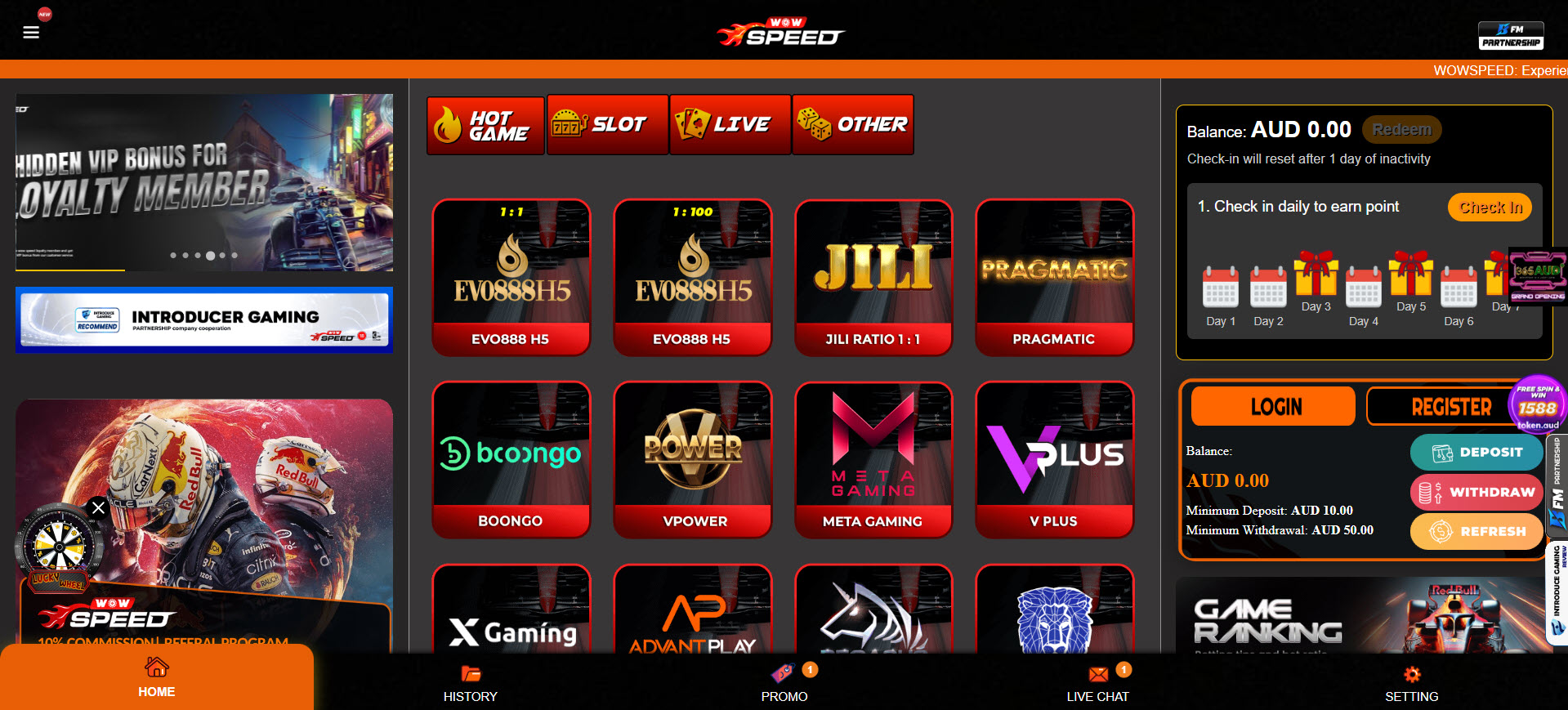 WowSpeed Casino