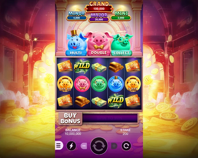 3 Combo Piggy