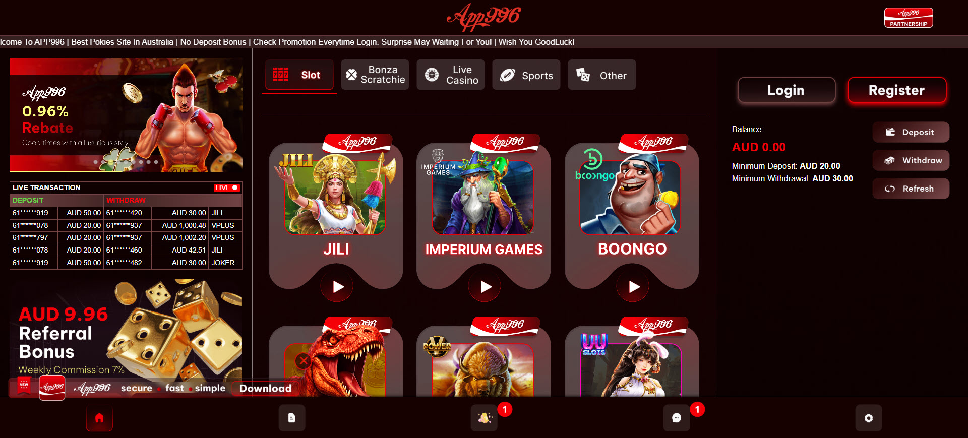App996 Casino