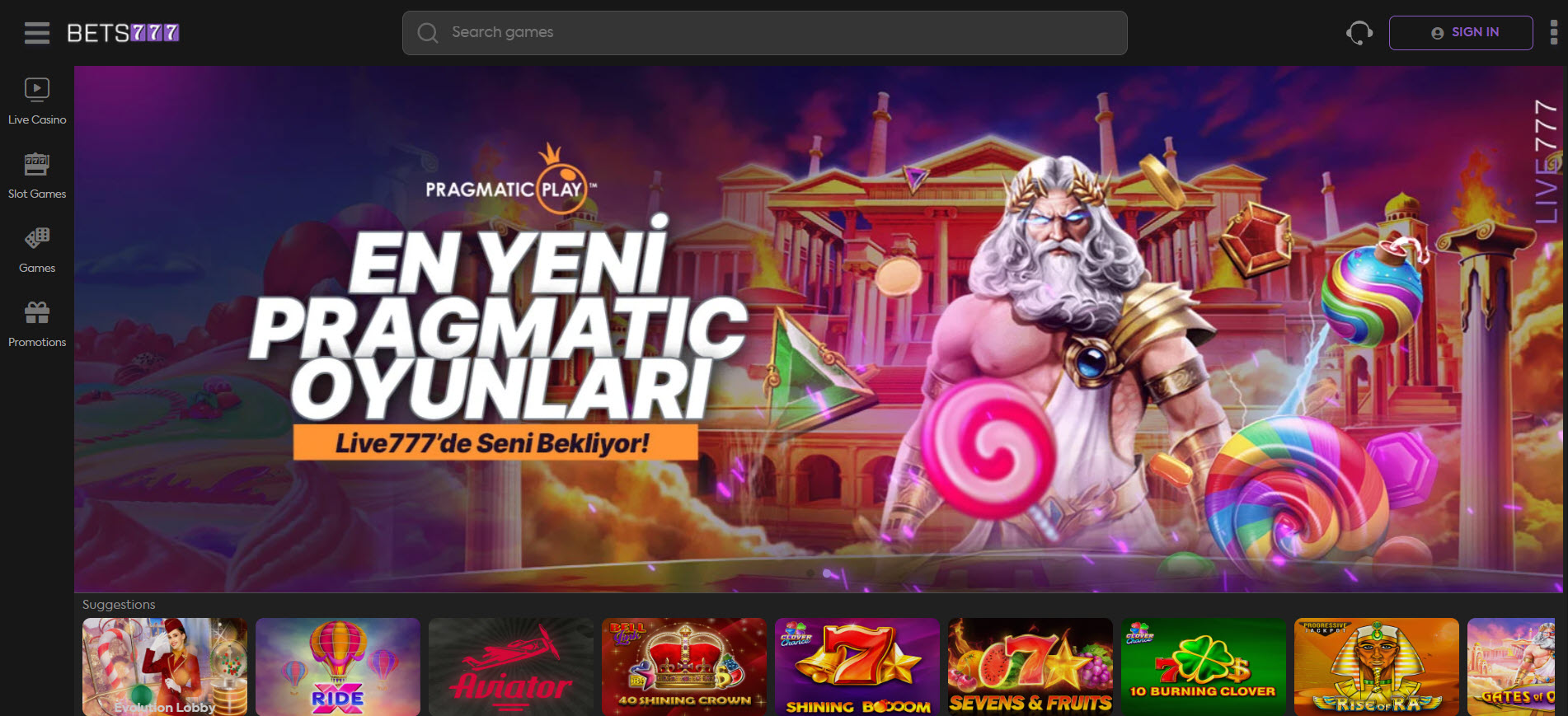 Bets777 Casino