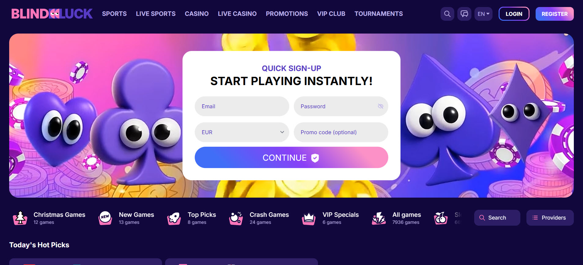 Blindluck Casino