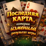 Последняя карта, которая изменила результат игры