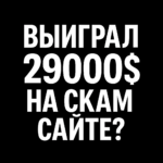 Выиграл 29000$ на скам сайте?
