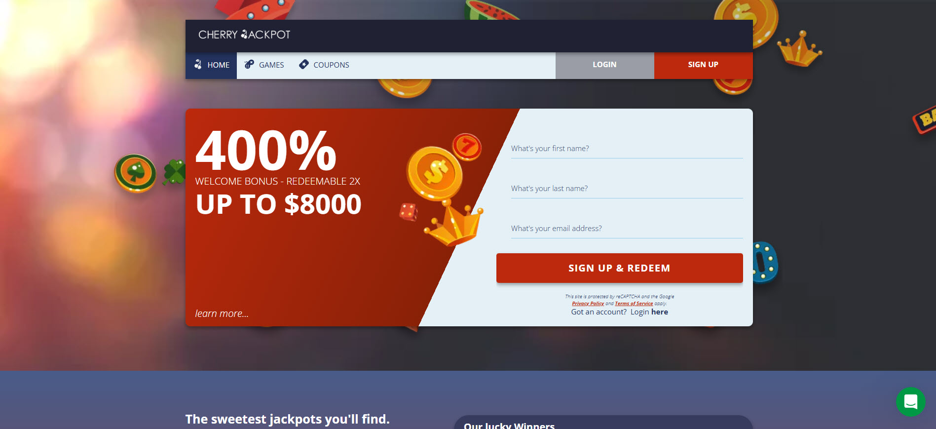 Cherry Jackpot Casino