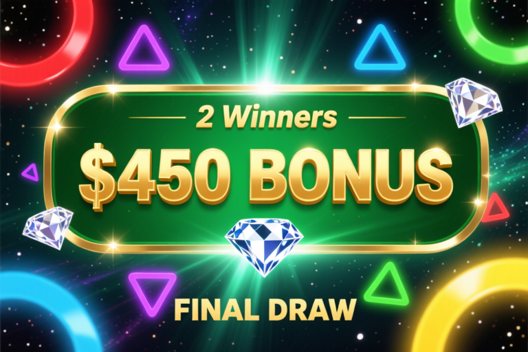 Финальный розыгрыш 450 USD от KiloGram Casino для комьюнити 4LUCK