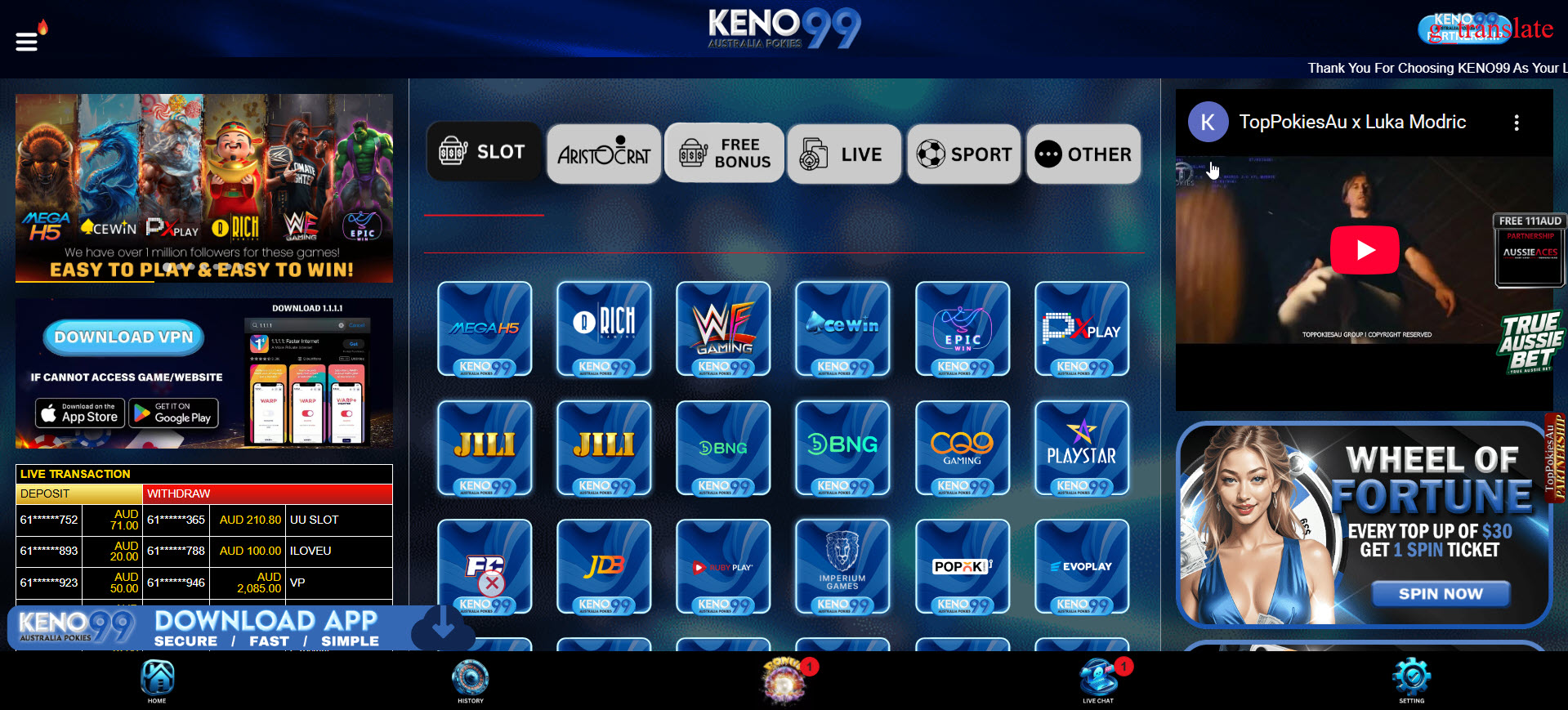 Keno99 Casino