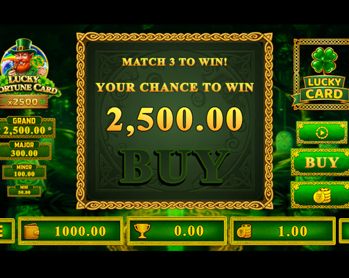 Lucky Fortune Card