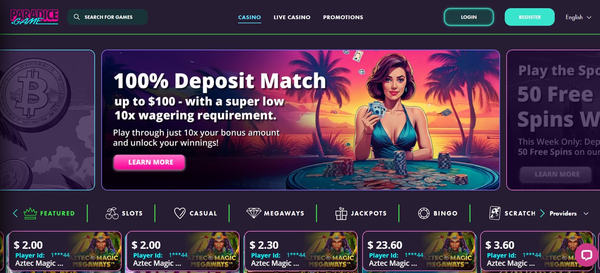 Paradice Game Casino