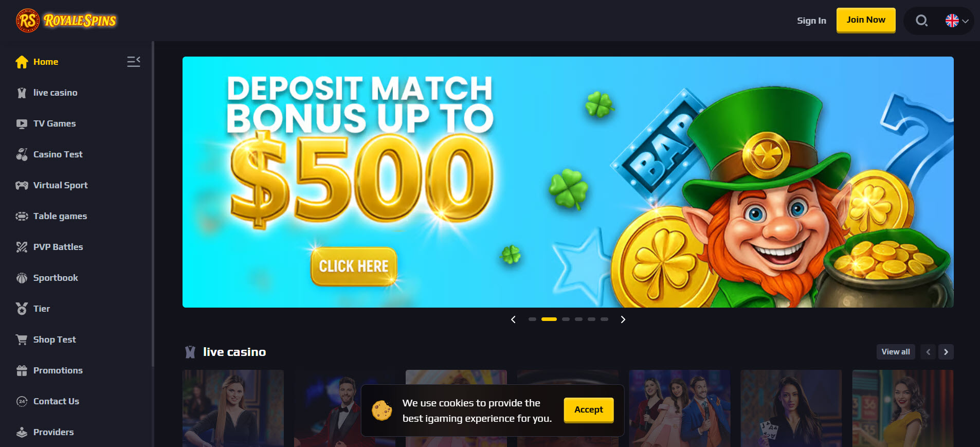Royale Spins Casino