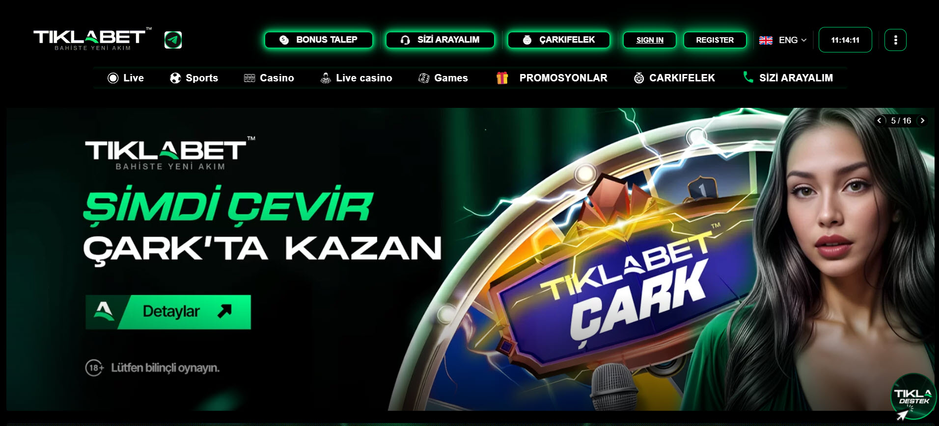 Tiklabet Casino