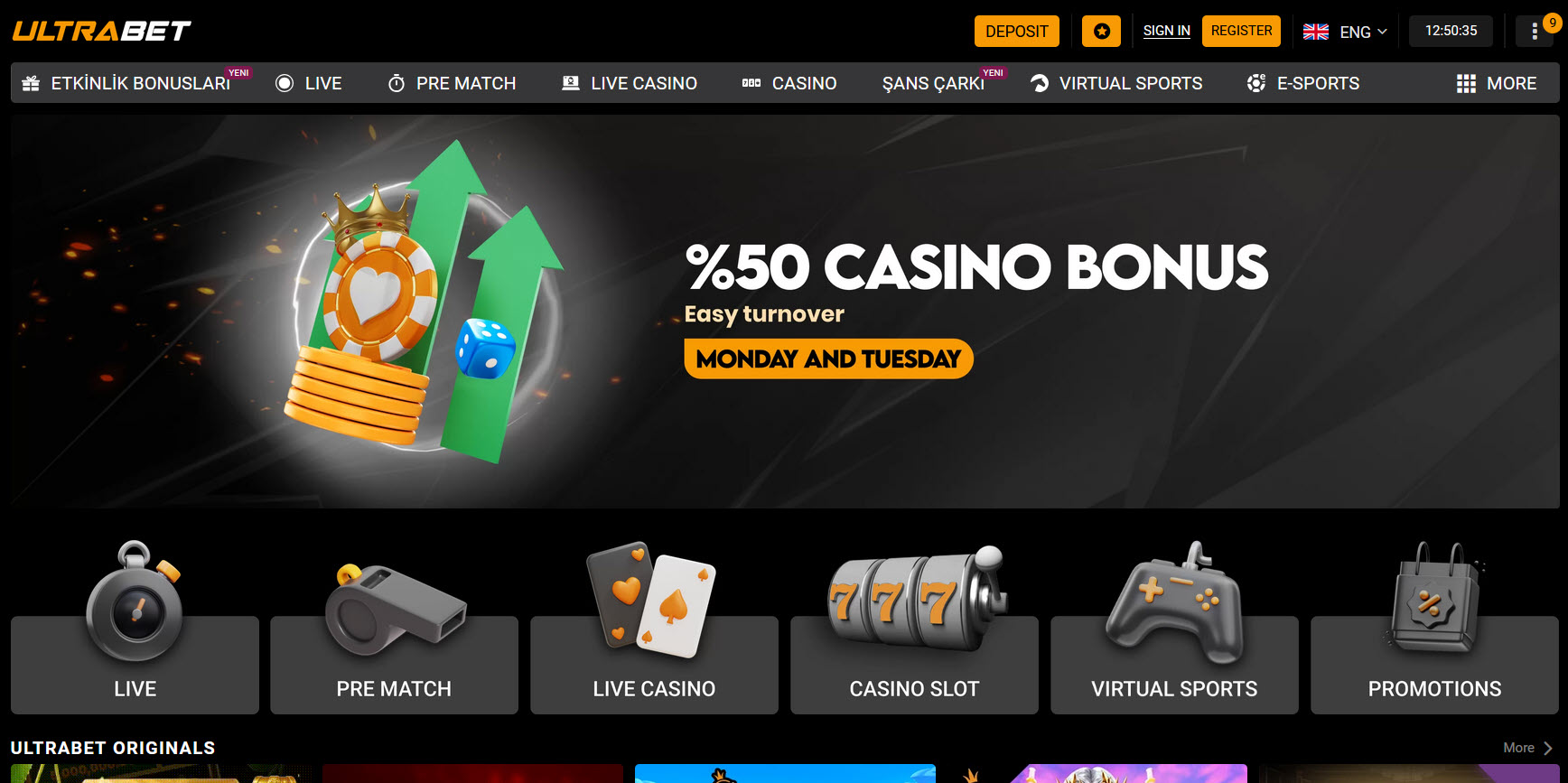 Ultrabet Casino