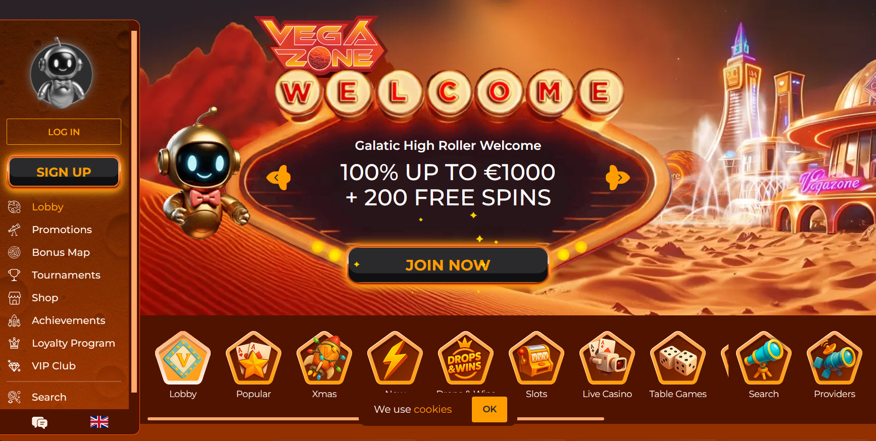 VegaZone Casino