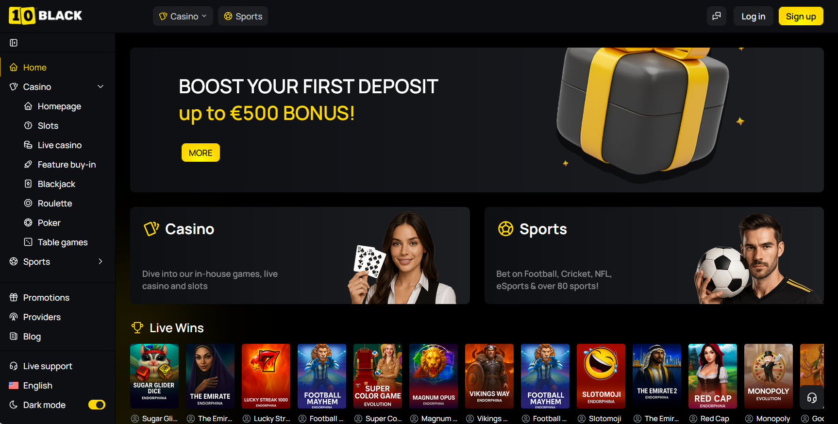 10black Casino