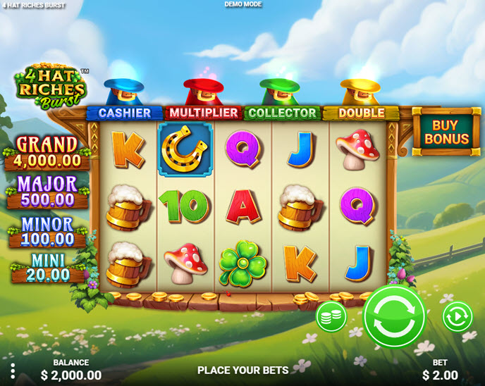 4 Hat Riches Burst