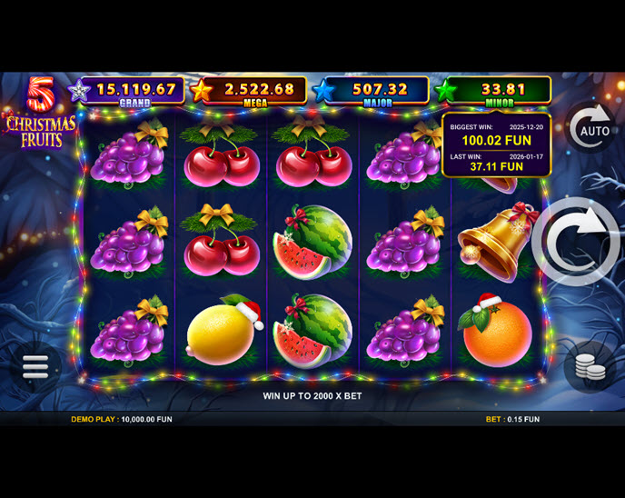 5 Christmas Fruits