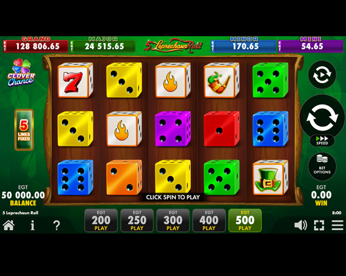 5 Leprechaun Roll