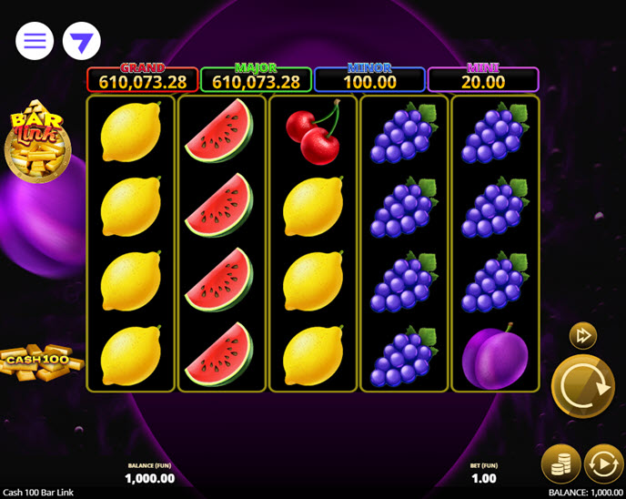 Cash 100 Bar Link