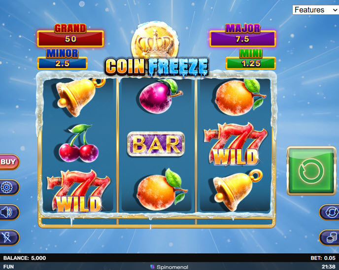 Coin Freeze - Hold & Hit 3x3