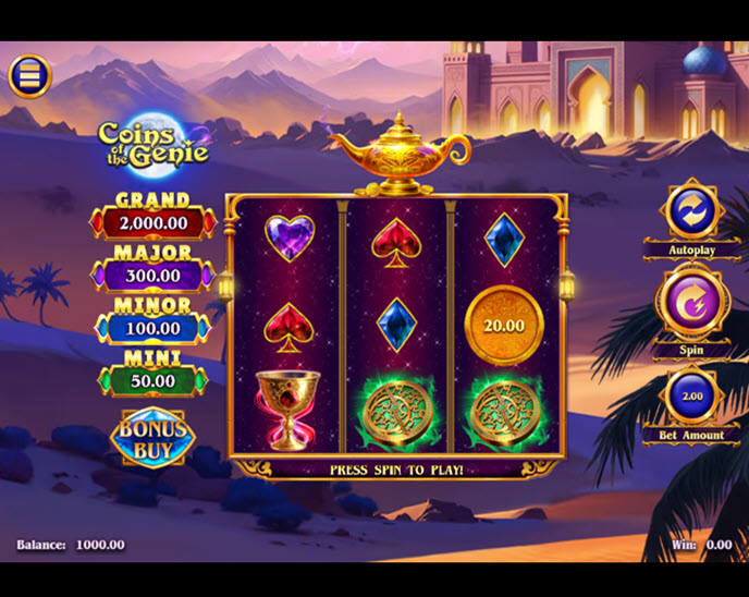 Coins of the Genie