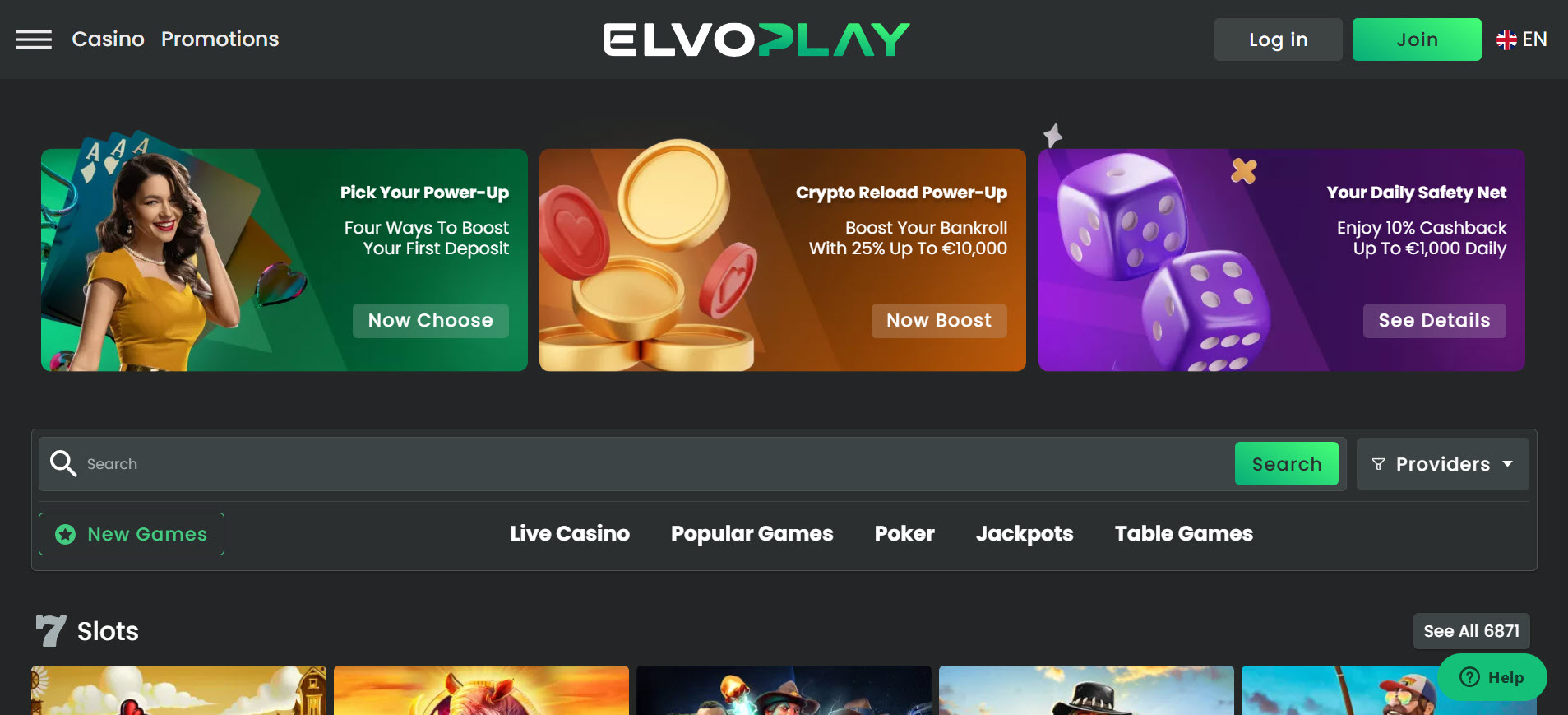 Elvoplay Casino