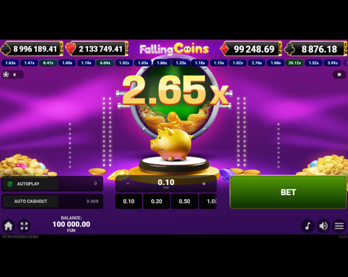 Falling Coins