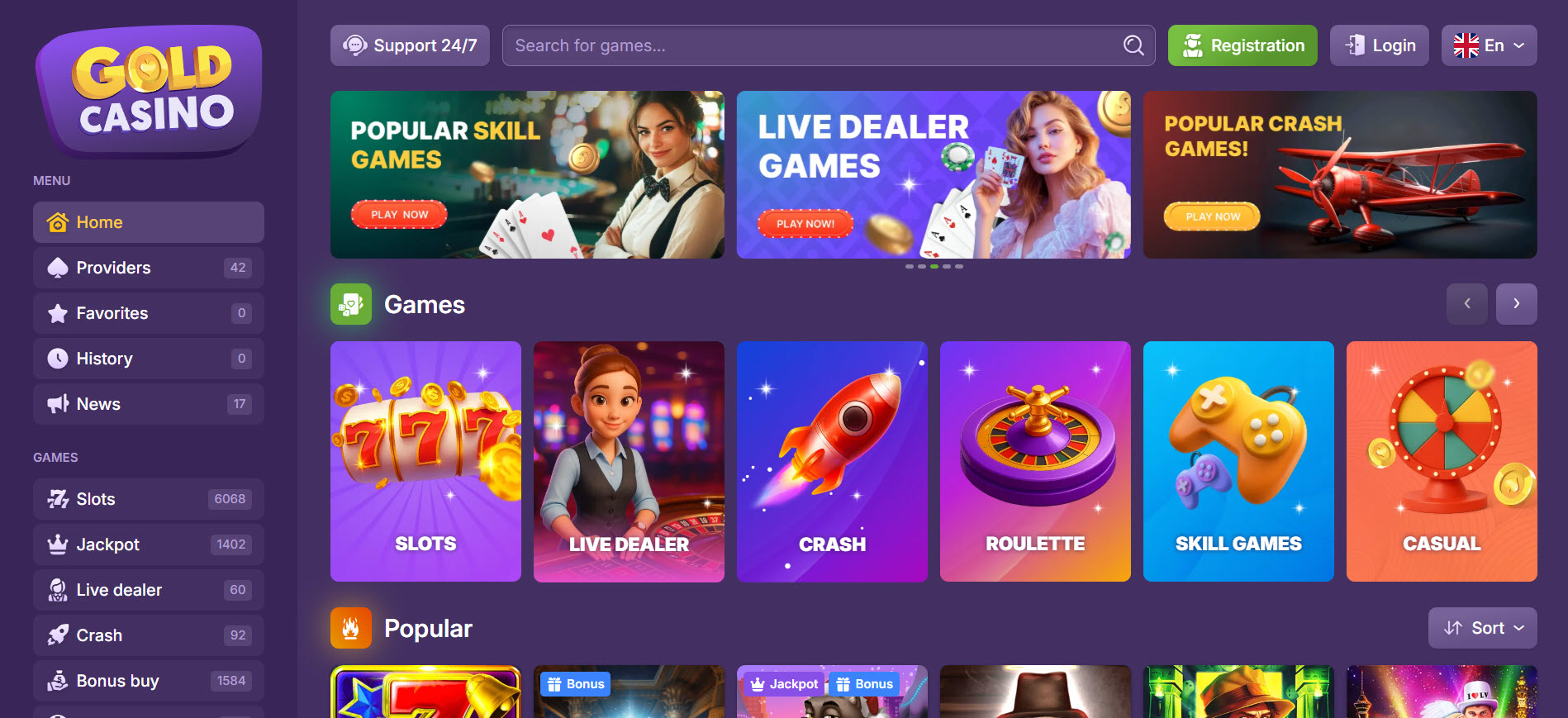 Gold.com Casino