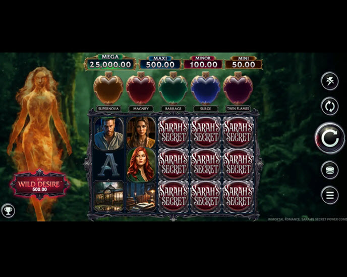 Immortal Romance Sarah’s Secret