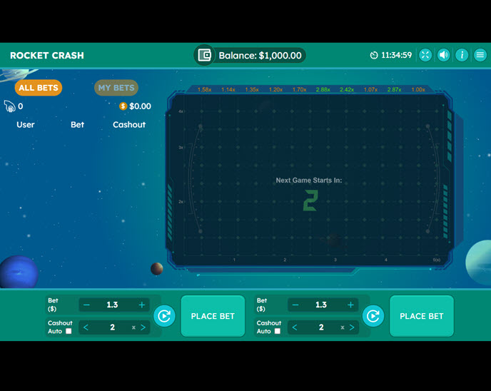 Rocket Crash (Quibit Gamez)