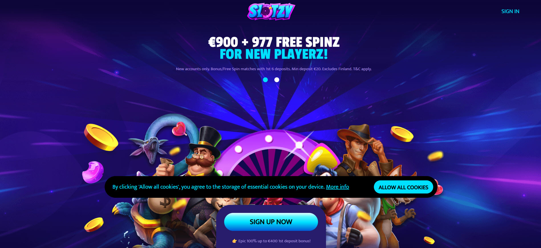 Slotzy Casino