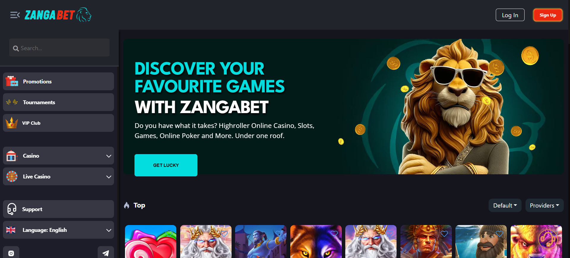 Zangabet Casino