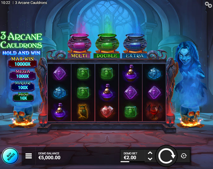 3 Arcane Cauldrons
