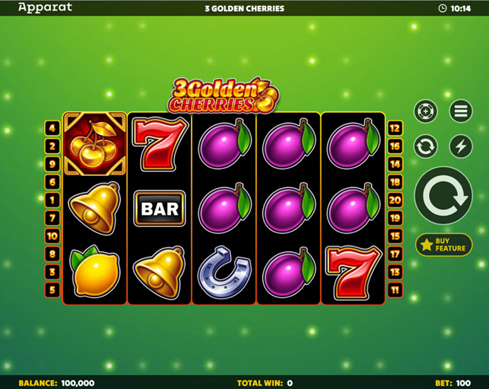 3 Golden Cherries