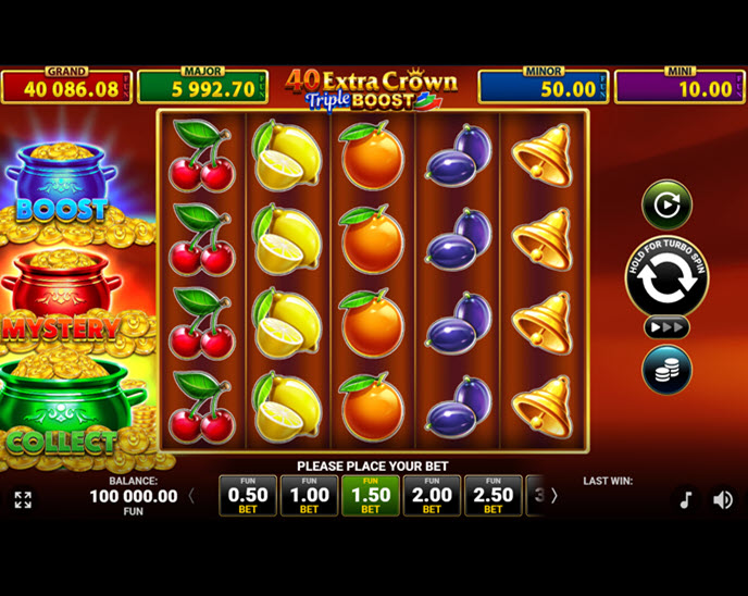 40 Extra Crown Triple Boost
