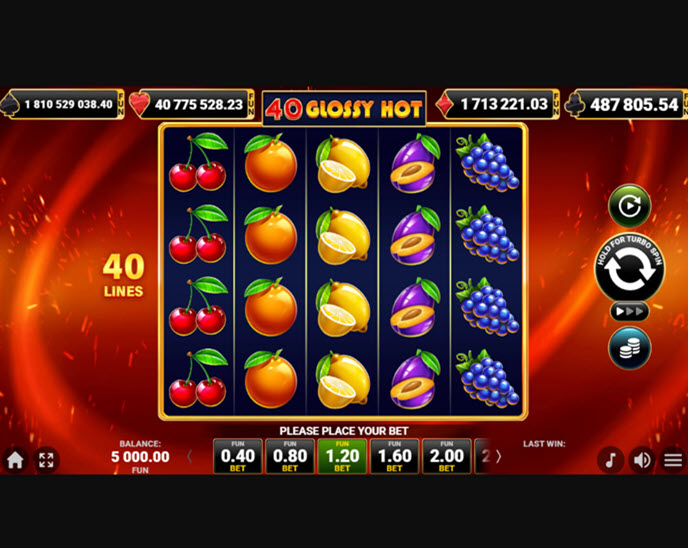 40 Glossy Hot