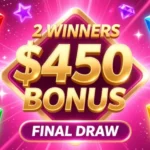 Финальный розыгрыш 450 USD от Fugu Casino для комьюнити 4LUCK