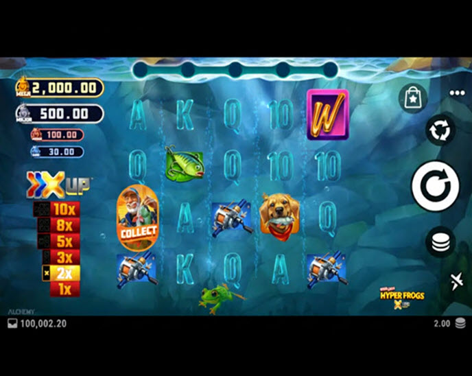 Bass Cash Hyper Frogs X UP