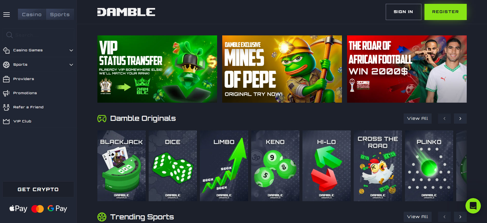 Damble Casino