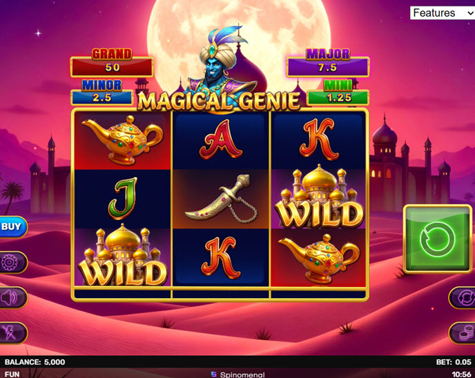 Magical Genie - Hold & Hit 3x3