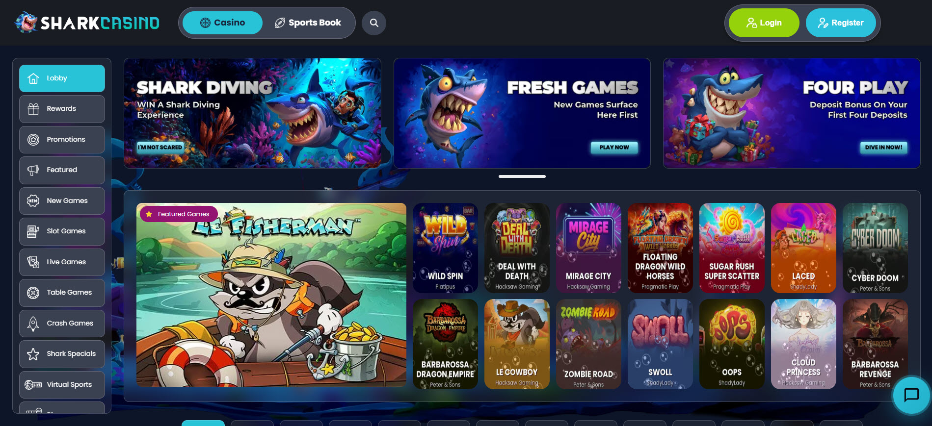 Shark.com Casino