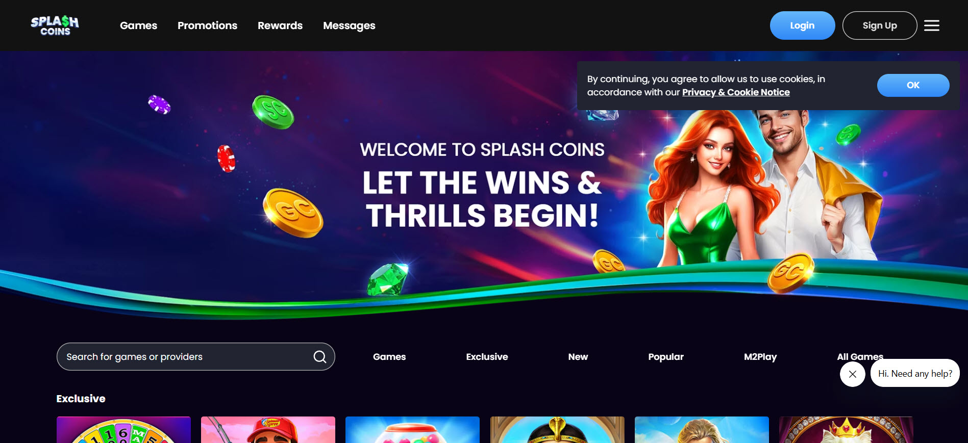 SplashСoins Casino