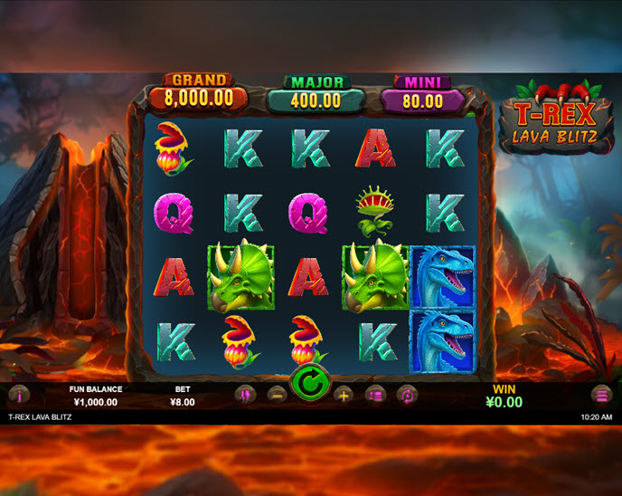 T-Rex Lava Blitz