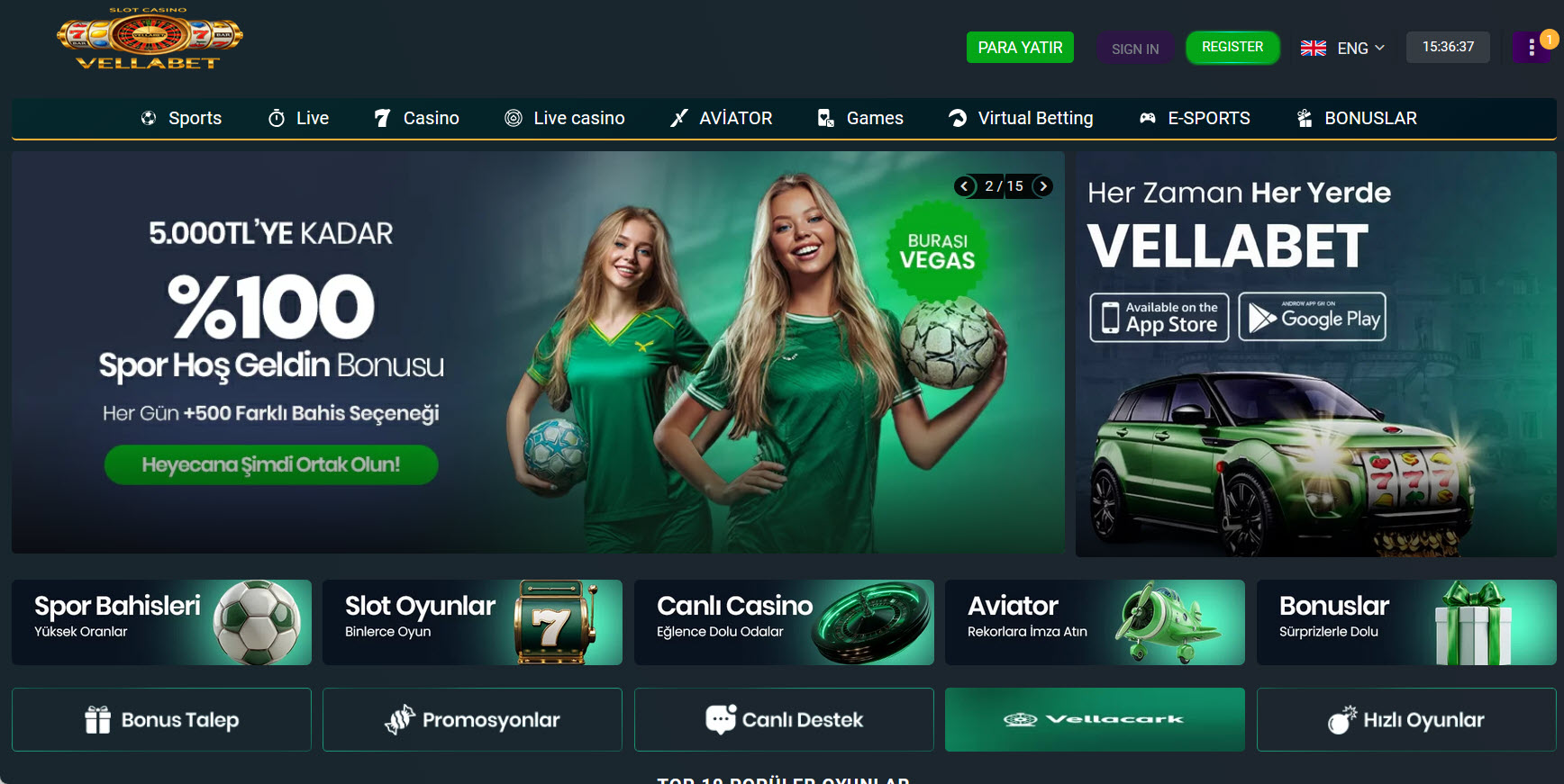 Vegasta Casino
